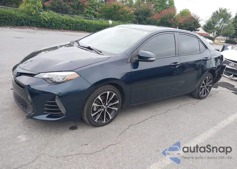 2017 Toyota Corolla Se z USA, uszkodzony, nr VIN 2T1BURHEXHC819634